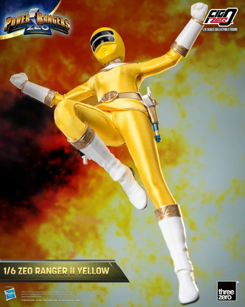 Power Rangers Zeo FigZero Action Figur 1/6 Ranger II Yellow 30 cm ThreeZero