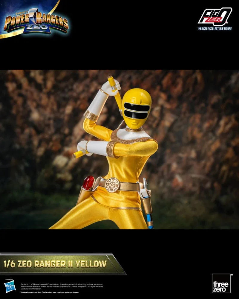 Power Rangers Zeo FigZero Action Figur 1/6 Ranger II Yellow 30 cm ThreeZero