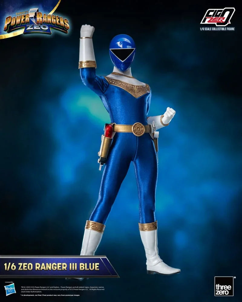 Power Rangers Zeo FigZero Actionfigur 1/6 Ranger III Blue 30 cm ThreeZero