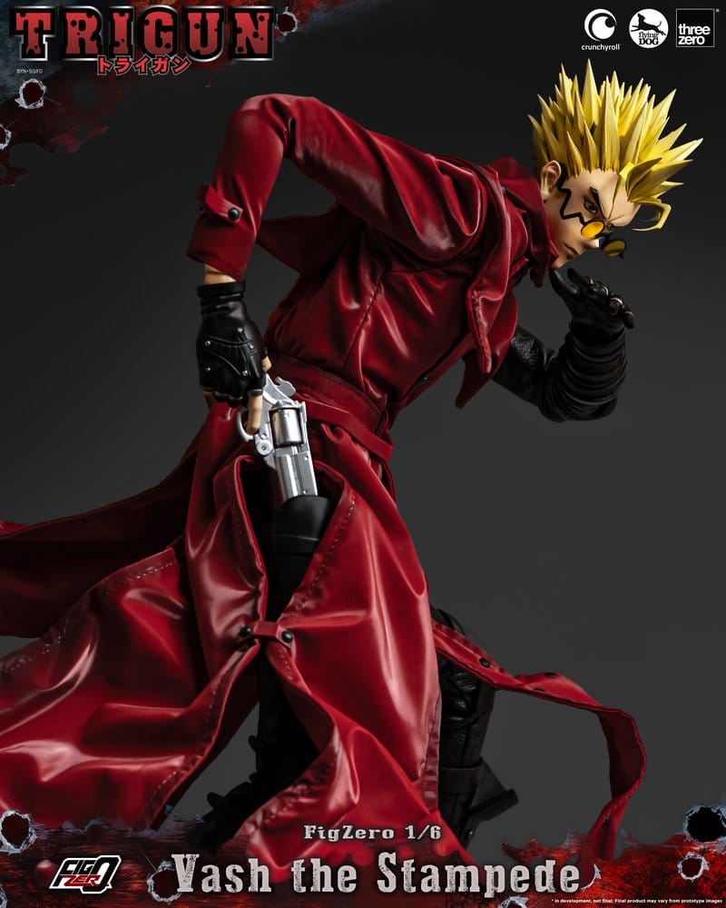Trigun FigZero action figure 1/6 Vash the Stampede 31 cm