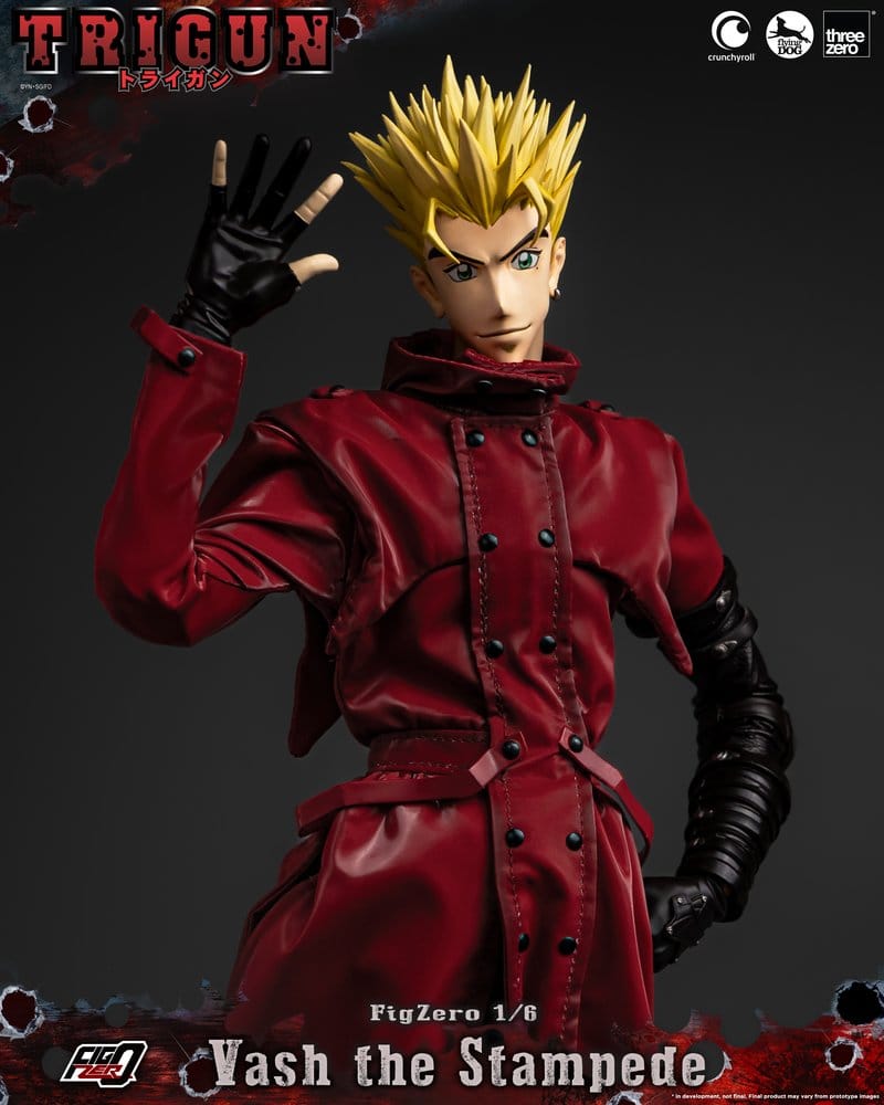Trigun FigZero action figure 1/6 Vash the Stampede 31 cm