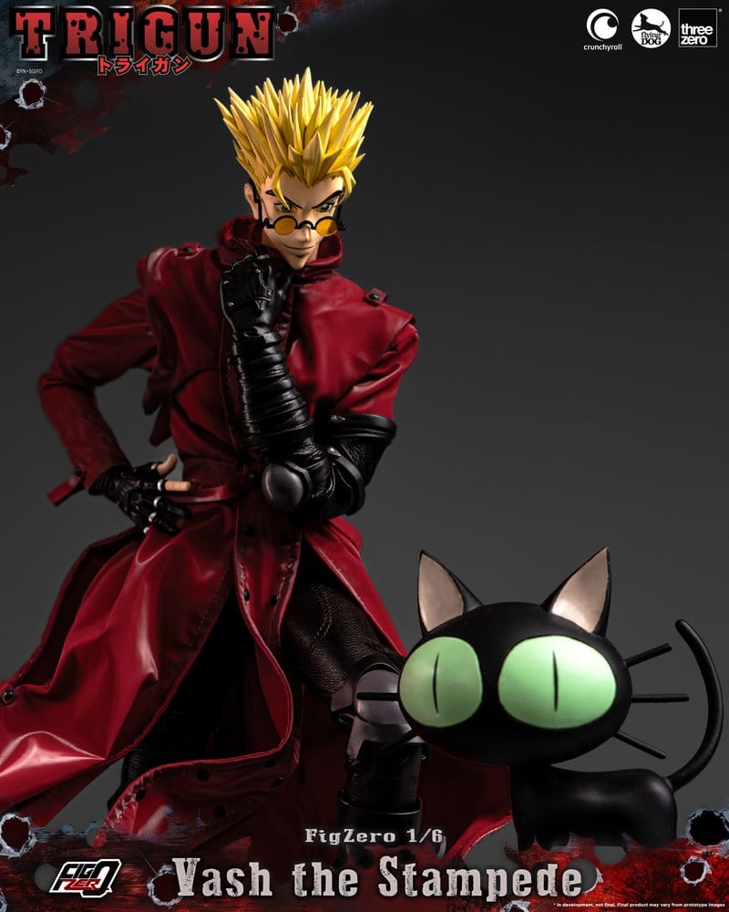 Trigun FigZero action figure 1/6 Vash the Stampede 31 cm