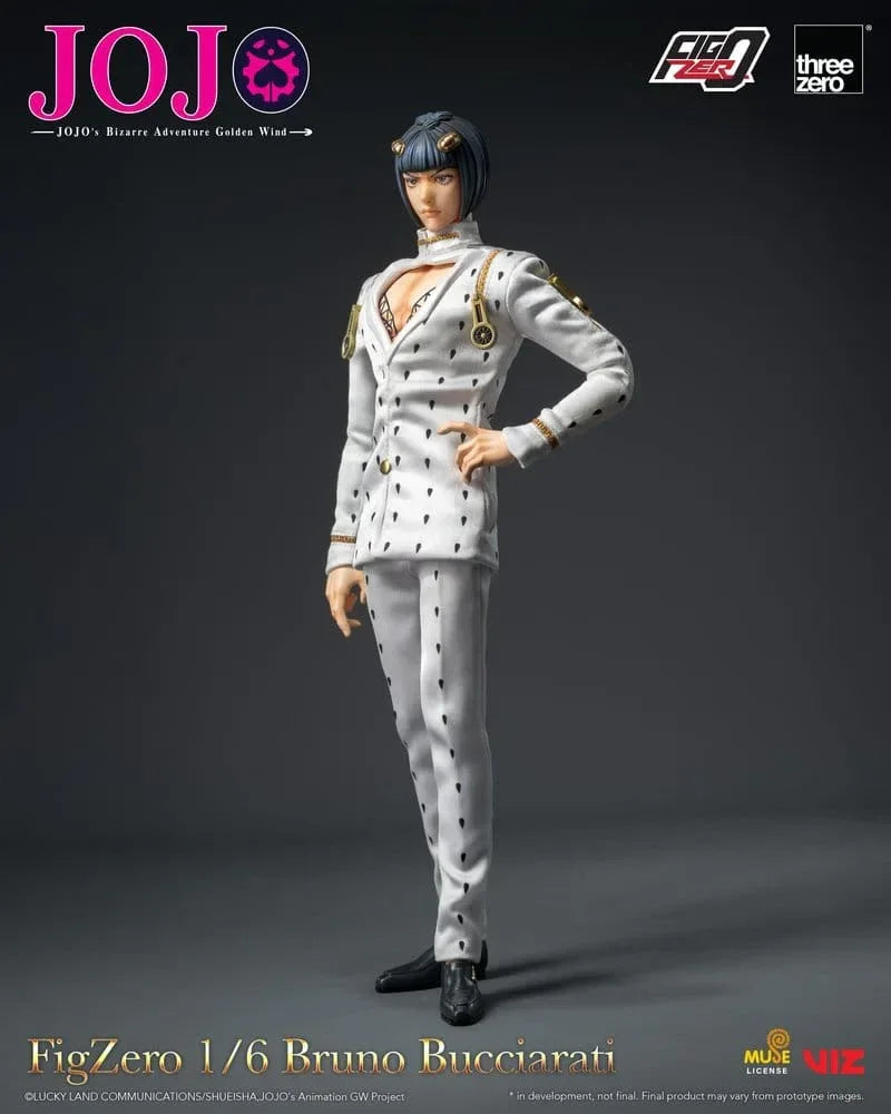 Jojo's Bizarre Adventure: Golden Wind FigZero Action Figur 1/6 Bruno Bucciarati 31 cm ThreeZero