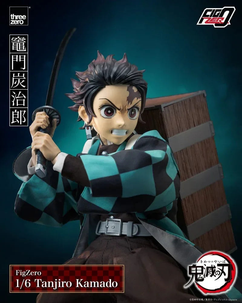 Demon Slayer: Kimetsu no Yaiba FigZero Action Figur 1/6 Tanjiro Kamado 27 cm ThreeZero