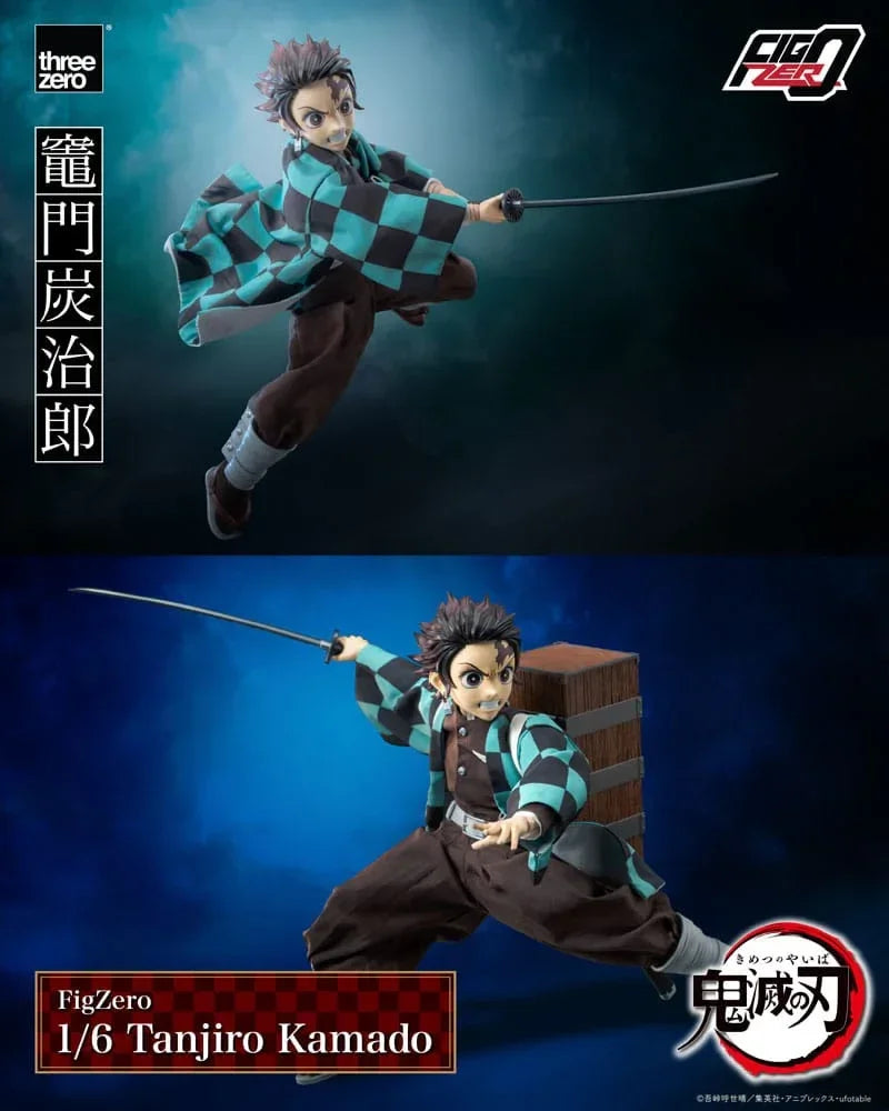 Demon Slayer: Kimetsu no Yaiba FigZero Action Figur 1/6 Tanjiro Kamado 27 cm ThreeZero