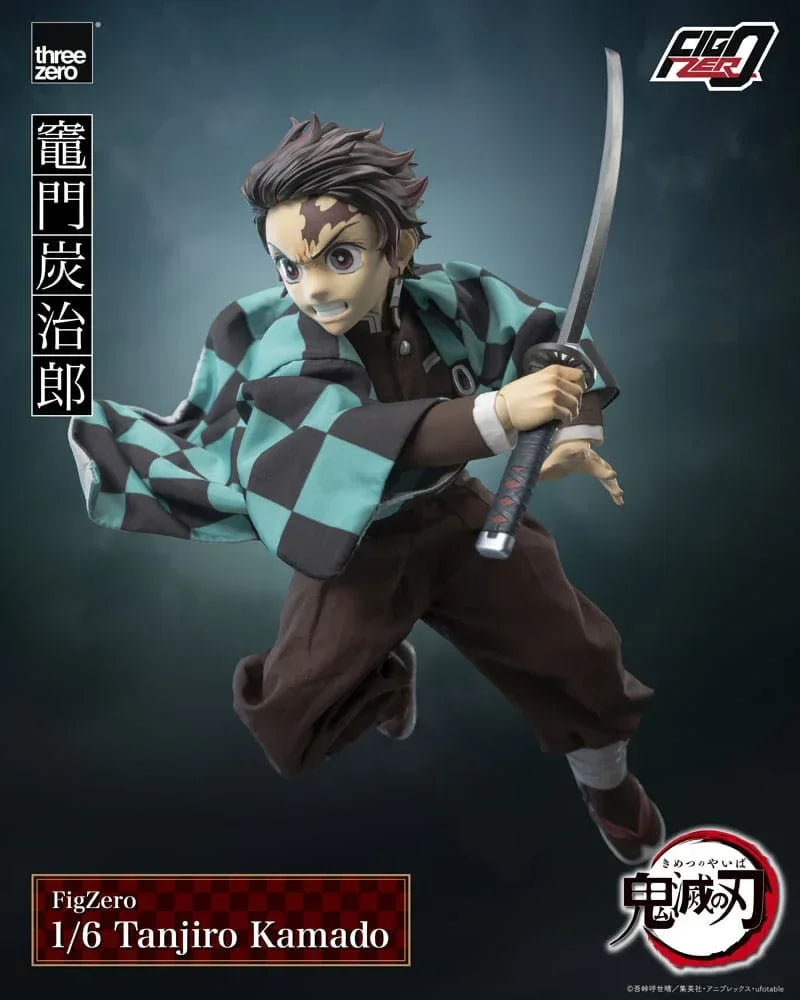 Demon Slayer: Kimetsu no Yaiba FigZero Action Figur 1/6 Tanjiro Kamado 27 cm ThreeZero