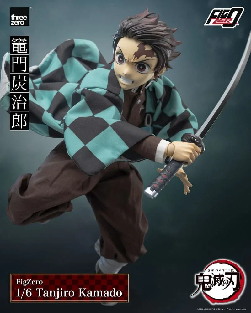 Demon Slayer: Kimetsu no Yaiba FigZero Action Figur 1/6 Tanjiro Kamado 27 cm ThreeZero