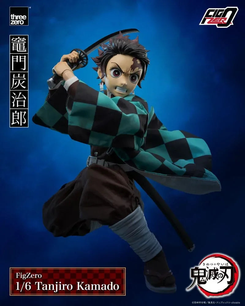 Demon Slayer: Kimetsu no Yaiba FigZero Action Figur 1/6 Tanjiro Kamado 27 cm ThreeZero