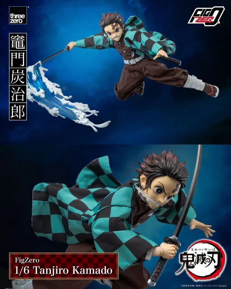 Demon Slayer: Kimetsu no Yaiba FigZero Action Figur 1/6 Tanjiro Kamado 27 cm ThreeZero