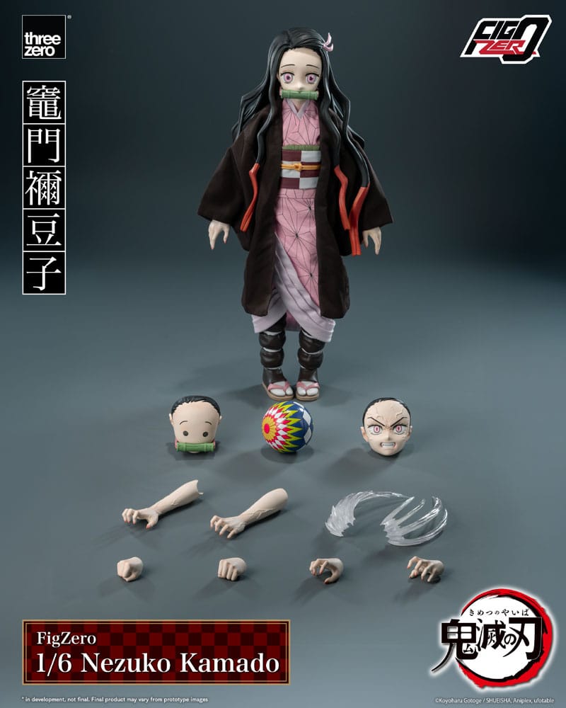 Demon Slayer: Kimetsu no Yaiba FigZero Action Figur 1/6 Nezuko Kamado 26 cm ThreeZero