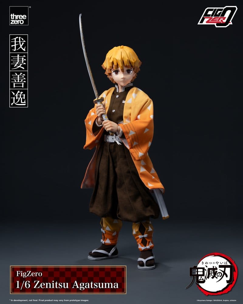 Demon Slayer: Kimetsu no Yaiba FigZero Action Figur 1/6 Zenitsu Agatsuma 28 cm