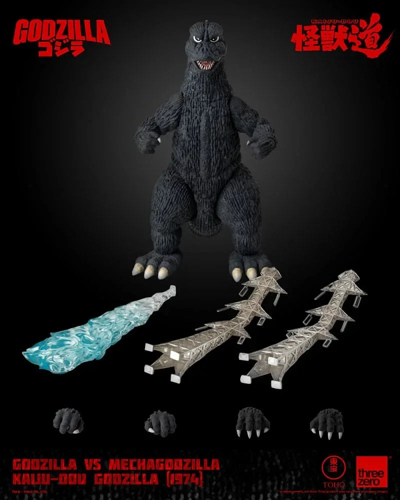 Godzilla vs. Mechagodzilla (1974) Action Figur Kaiju-Dou Godzilla (1974) 23 cm ThreeZero