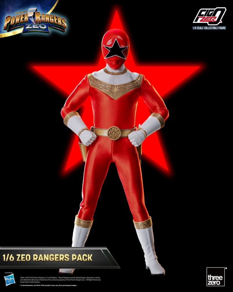 Power Rangers Zeo FigZero Action Figurr 1/6 5-Pack Zeo Rangers 30 cm