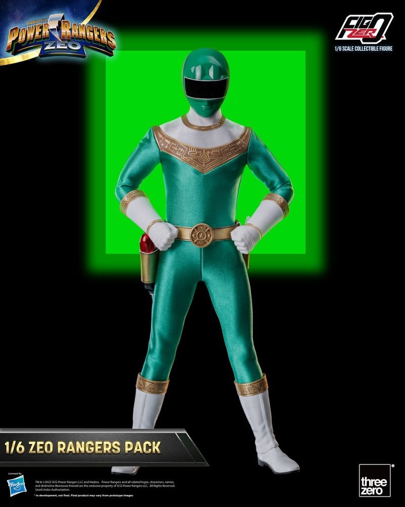 Power Rangers Zeo FigZero Actionfigurer 1/6 5-Pack Zeo Rangers 30 cm