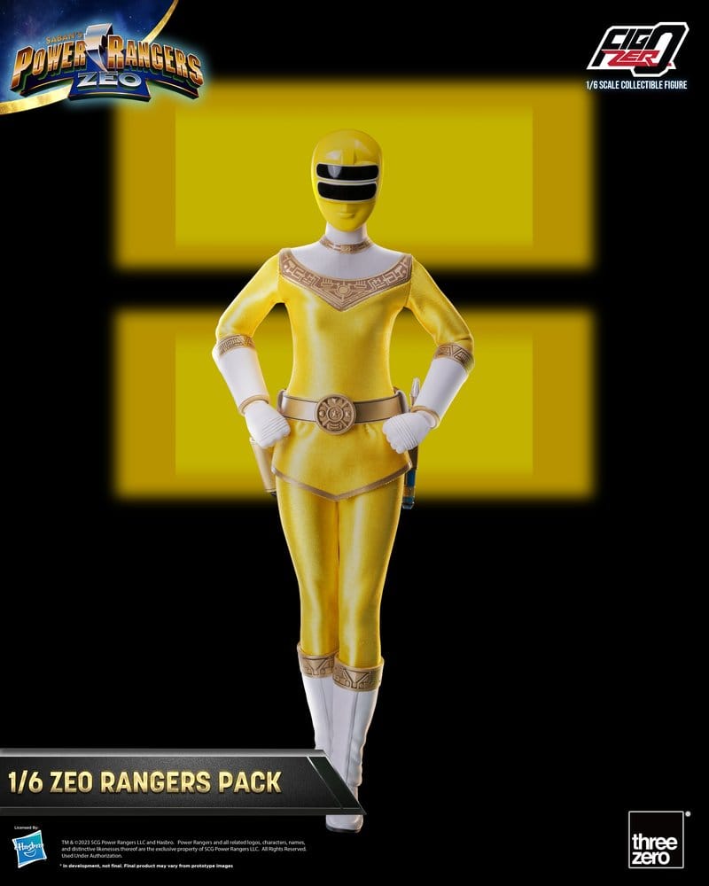 Power Rangers Zeo FigZero Actionfigurer 1/6 5-Pack Zeo Rangers 30 cm