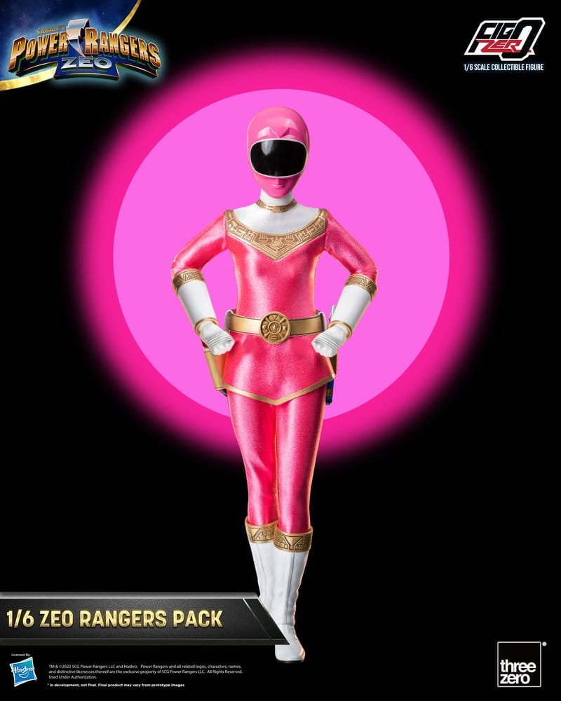 Power Rangers Zeo FigZero Actionfigurer 1/6 5-Pack Zeo Rangers 30 cm