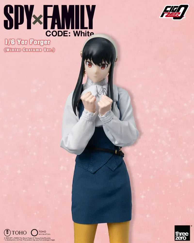 Spy x Family FigZero Action Figur 1/6 Yor Forger (Winter Costume Ver.) 31 cm ThreeZero