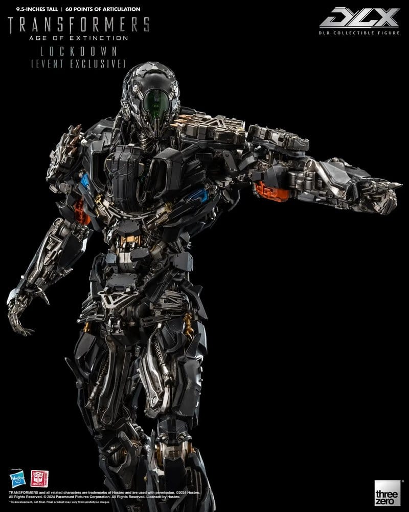 Transformers: Age of Extinction DLX actionfigur 1/6 Lockdown 24 cm heo Exclusive