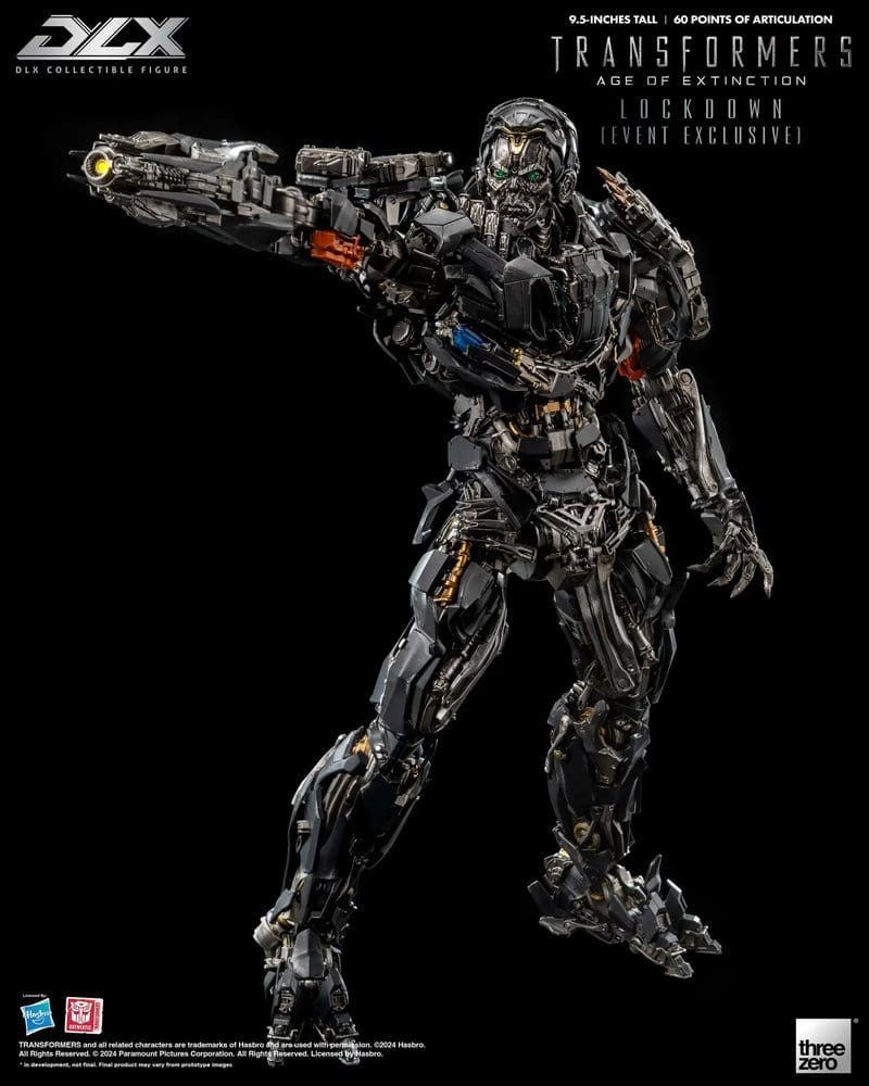 Transformers: Age of Extinction DLX Action Figur 1/6 Lockdown 24 cm heo Exclusive