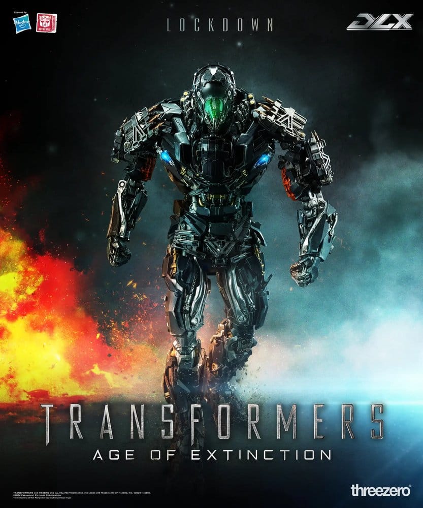 Transformers: Age of Extinction DLX actionfigur 1/6 Lockdown 24 cm heo Exclusive