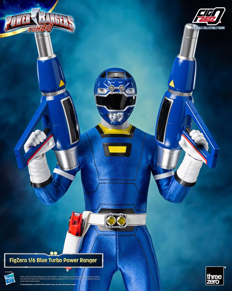 Power Rangers Turbo FigZero Action Figur 1/6 Blue Turbo Power Ranger 30 cm ThreeZero