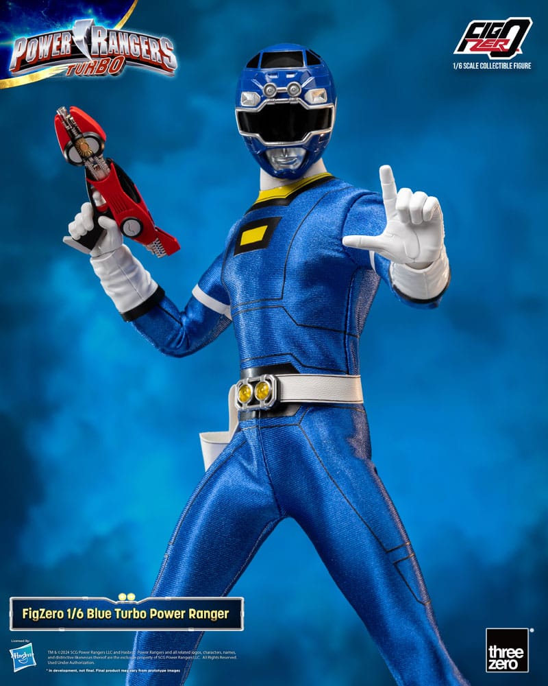 Power Rangers Turbo FigZero Action Figur 1/6 Blue Turbo Power Ranger 30 cm ThreeZero