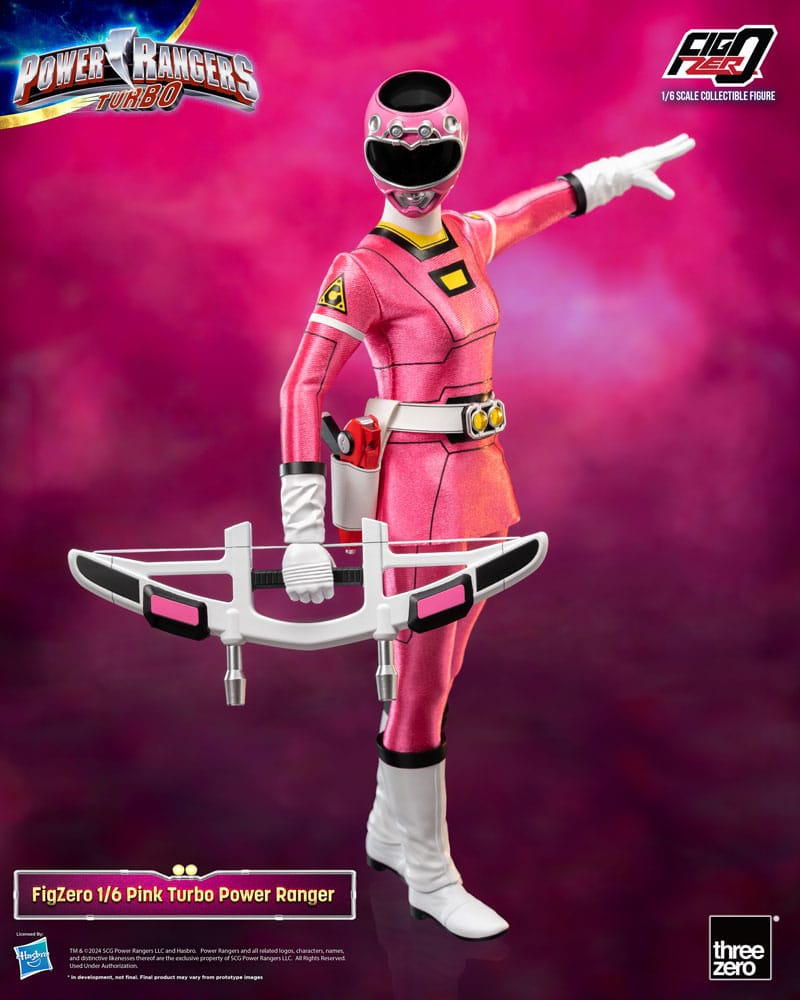 Power Rangers Turbo FigZero Action Figur 1/6 Pink Turbo Power Ranger 30 cm ThreeZero