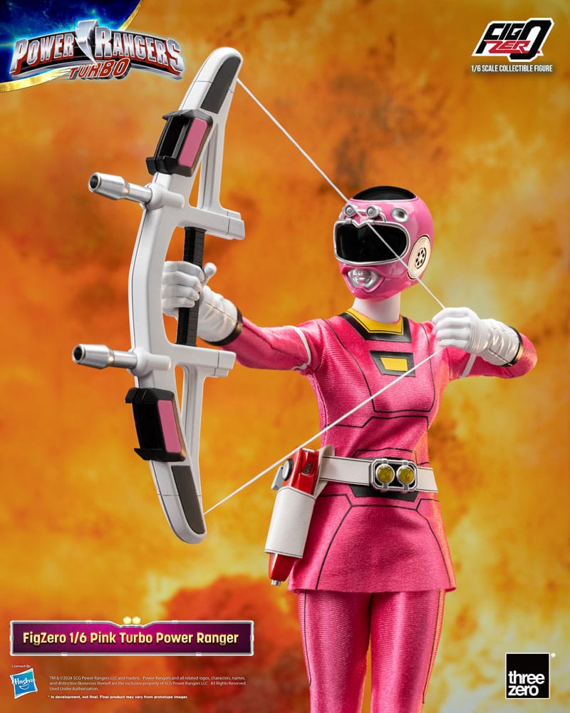Power Rangers Turbo FigZero Action Figur 1/6 Pink Turbo Power Ranger 30 cm ThreeZero