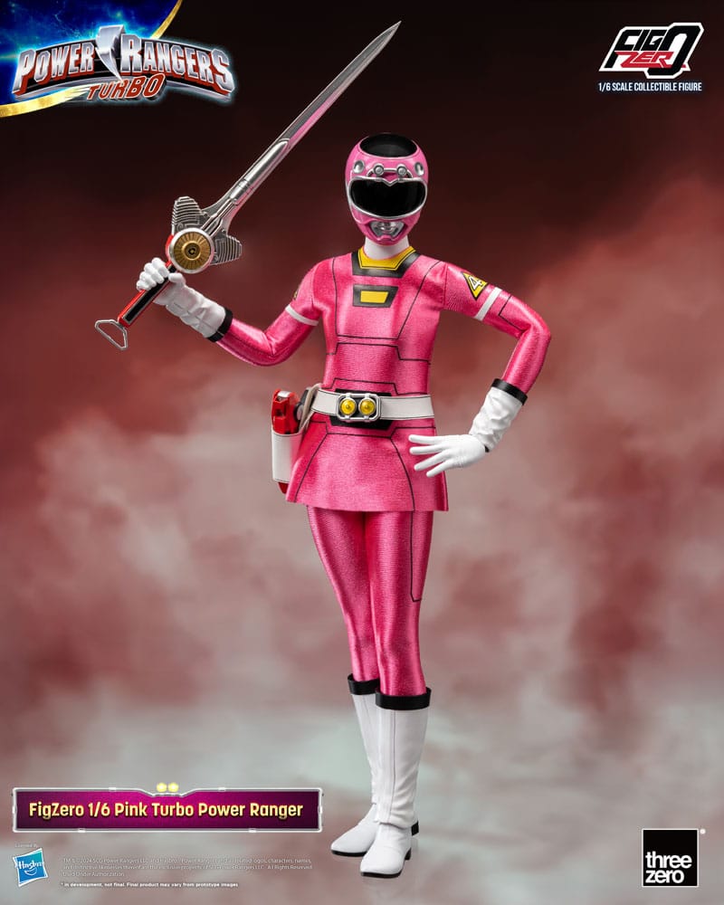 Power Rangers Turbo FigZero Action Figur 1/6 Pink Turbo Power Ranger 30 cm ThreeZero