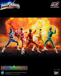 Power Rangers Turbo FigZero Actionfigur 1/6 5-Pack – Turbo Power Rangers 30 cm ThreeZero