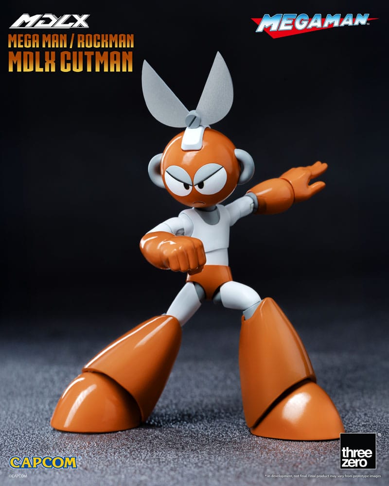 Mega Man MDLX Actionfigur Rockman / Mega Man Cutman 12 cm ThreeZero