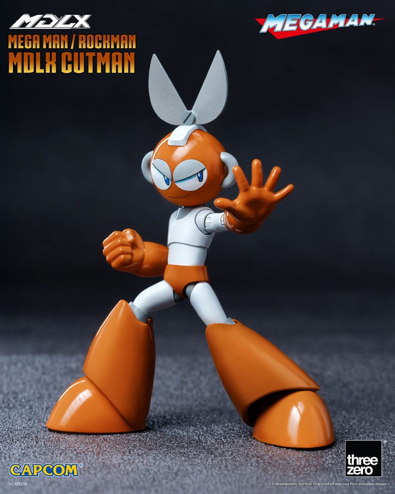 Mega Man MDLX Actionfigur Rockman / Mega Man Cutman 12 cm ThreeZero