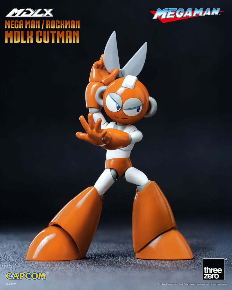 Mega Man MDLX Actionfigur Rockman / Mega Man Cutman 12 cm ThreeZero