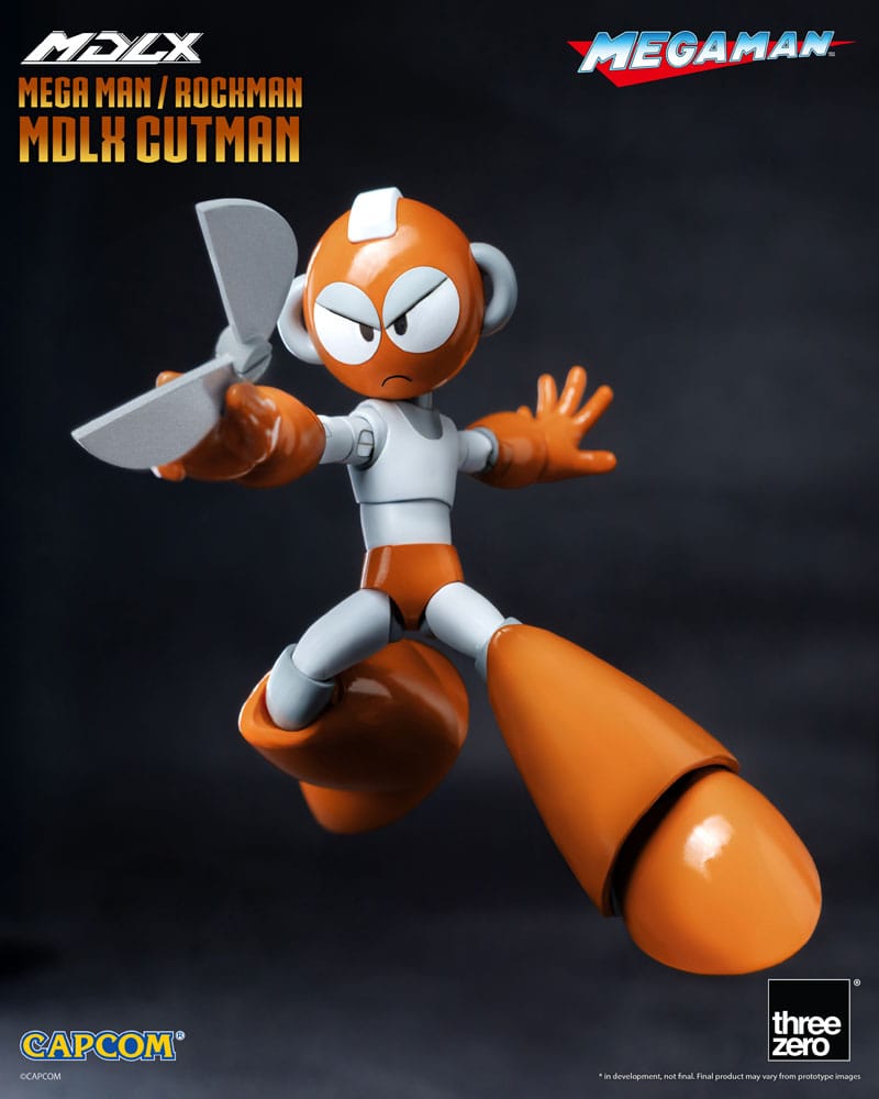 Mega Man MDLX Actionfigur Rockman / Mega Man Cutman 12 cm ThreeZero