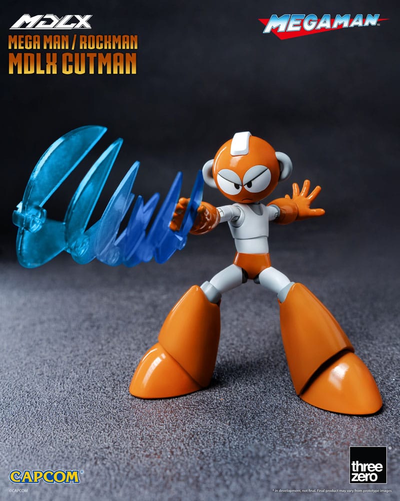 Mega Man MDLX Actionfigur Rockman / Mega Man Cutman 12 cm ThreeZero