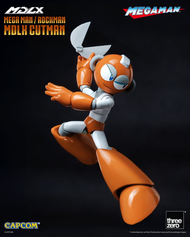 Mega Man MDLX Actionfigur Rockman / Mega Man Cutman 12 cm ThreeZero