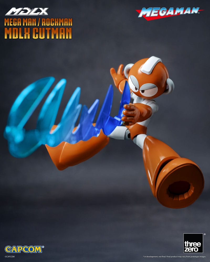 Mega Man MDLX Actionfigur Rockman / Mega Man Cutman 12 cm ThreeZero