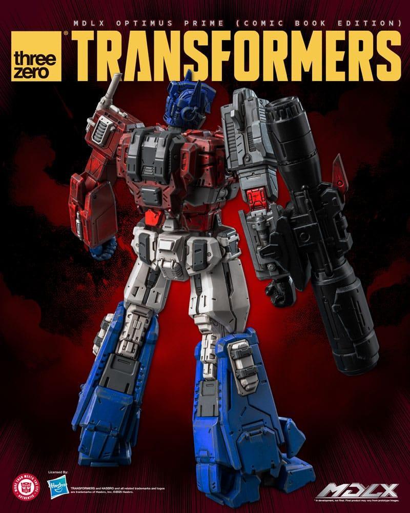 Transformers MDLX Action Figur Optimus Prime (Comic Book Edition) 18 cm ThreeZero