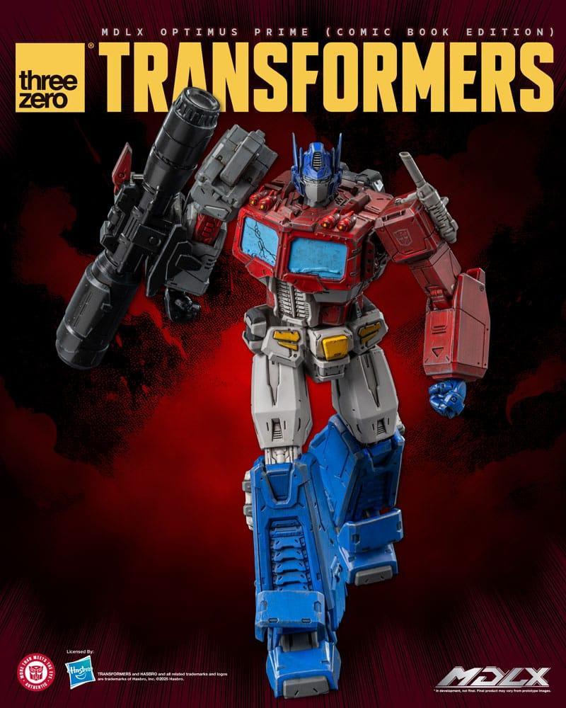 Transformers MDLX Action Figur Optimus Prime (Comic Book Edition) 18 cm ThreeZero