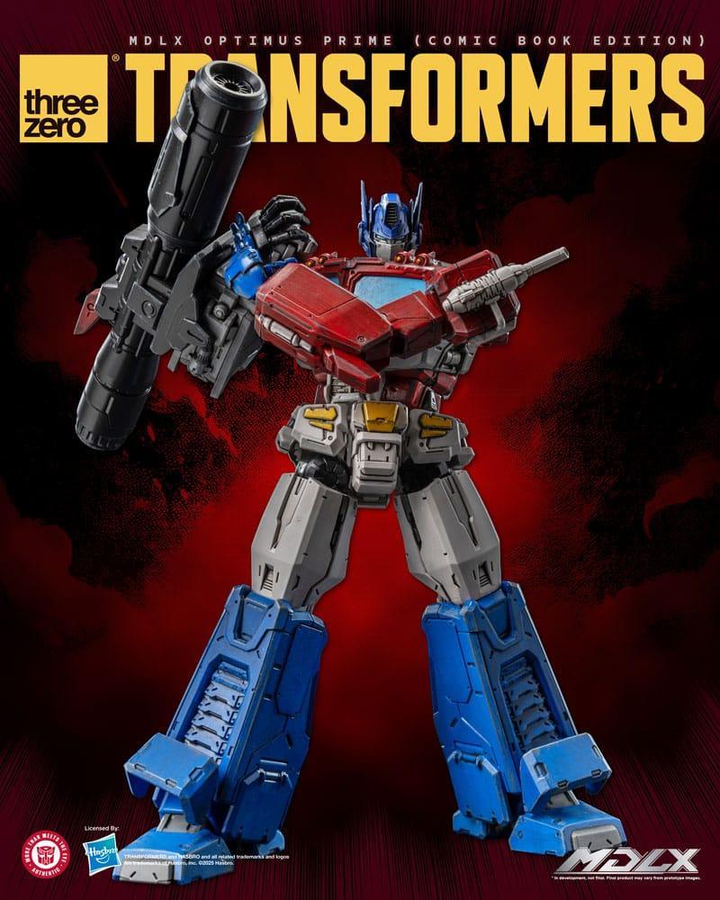 Transformers MDLX Action Figur Optimus Prime (Comic Book Edition) 18 cm ThreeZero