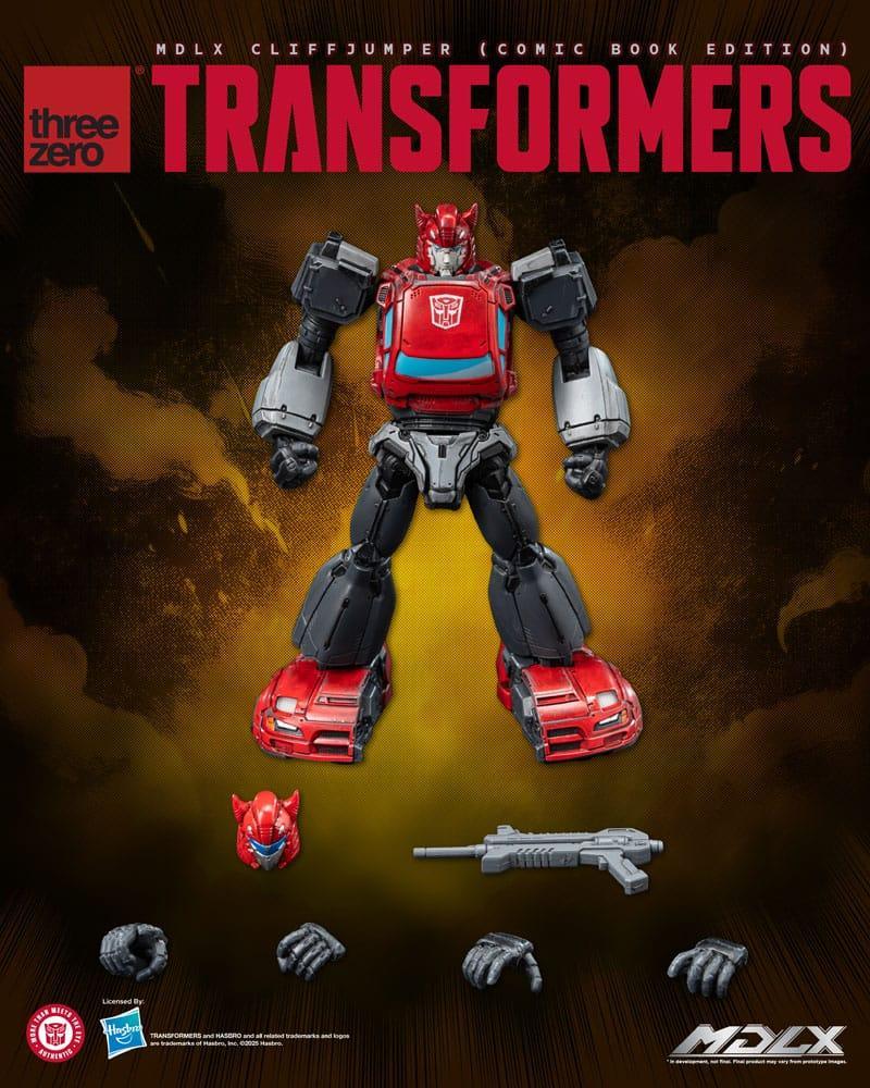 Transformers MDLX Action Figur Cliffjumper (Comic Book Edition) 12 cm ThreeZero