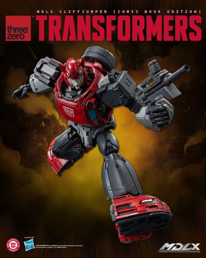 Transformers MDLX Action Figur Cliffjumper (Comic Book Edition) 12 cm ThreeZero