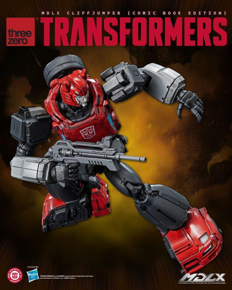 Transformers MDLX Action Figur Cliffjumper (Comic Book Edition) 12 cm ThreeZero