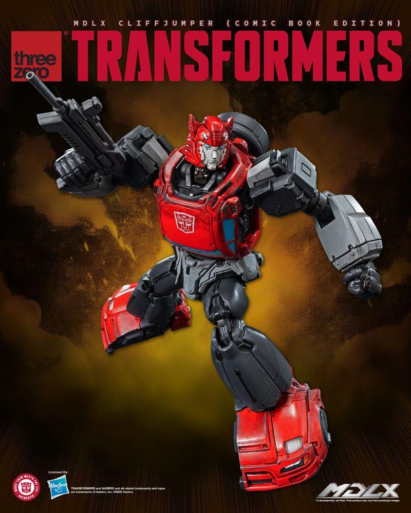 Transformers MDLX Action Figur Cliffjumper (Comic Book Edition) 12 cm ThreeZero