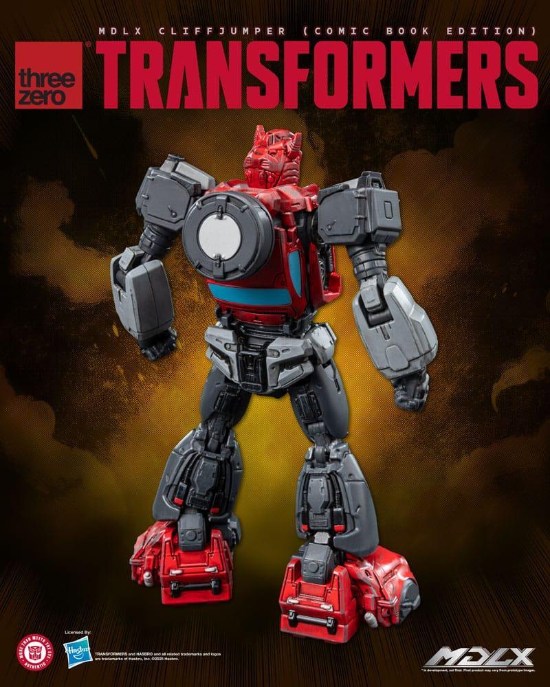 Transformers MDLX Action Figur Cliffjumper (Comic Book Edition) 12 cm ThreeZero