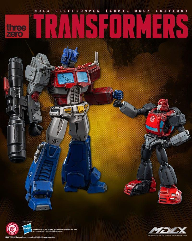 Transformers MDLX Action Figur Cliffjumper (Comic Book Edition) 12 cm ThreeZero