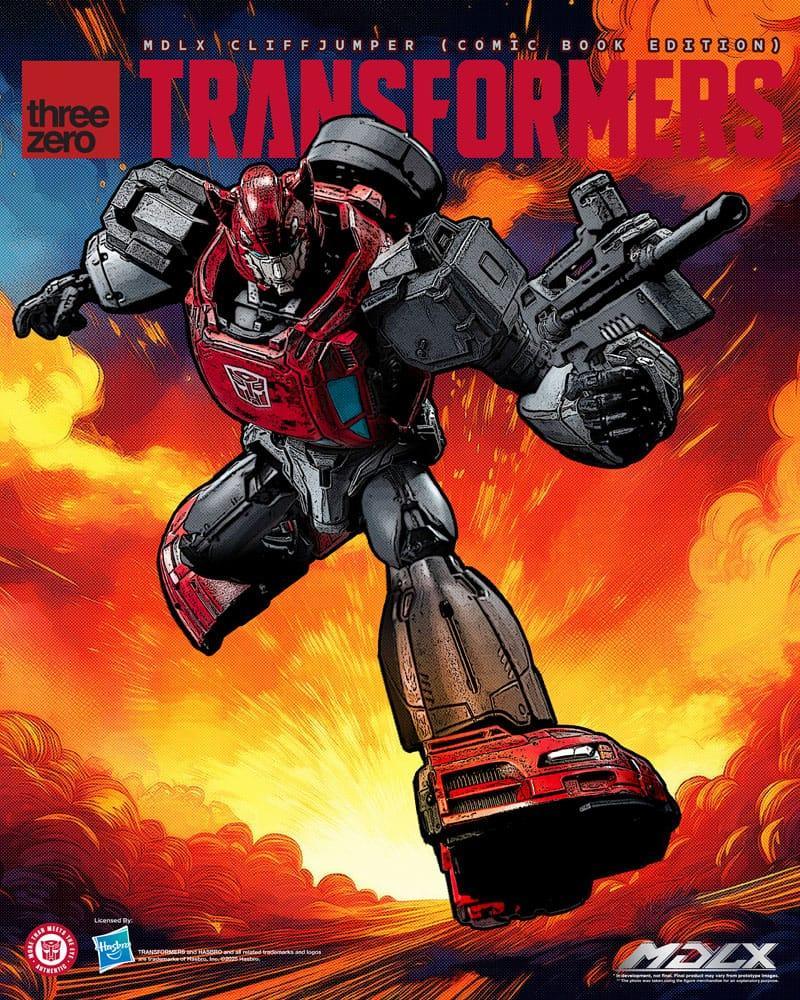 Transformers MDLX Action Figur Cliffjumper (Comic Book Edition) 12 cm ThreeZero