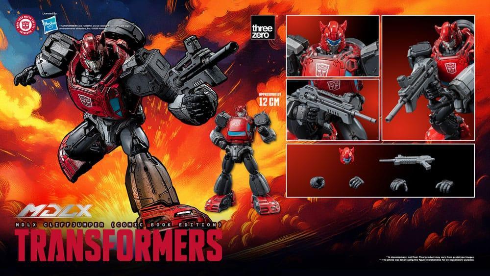 Transformers MDLX Action Figur Cliffjumper (Comic Book Edition) 12 cm ThreeZero