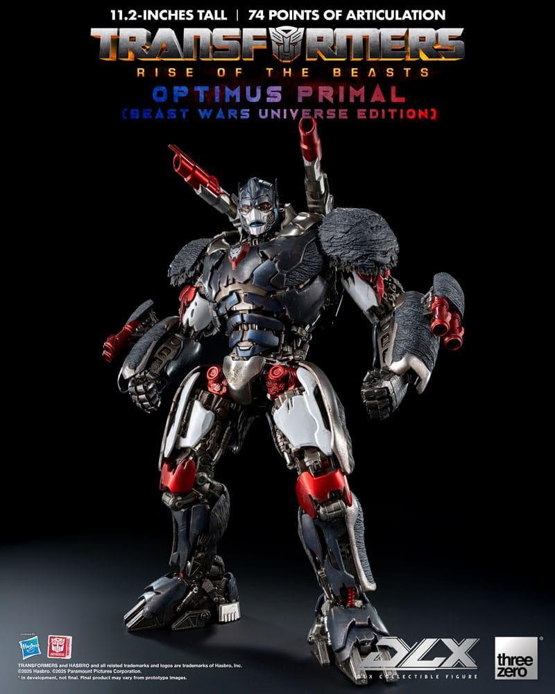 Transformers: Rise of the Beasts DLX Action Figur Optimus Primal (Beast Wars Universe Edition) 29 cm ThreeZero