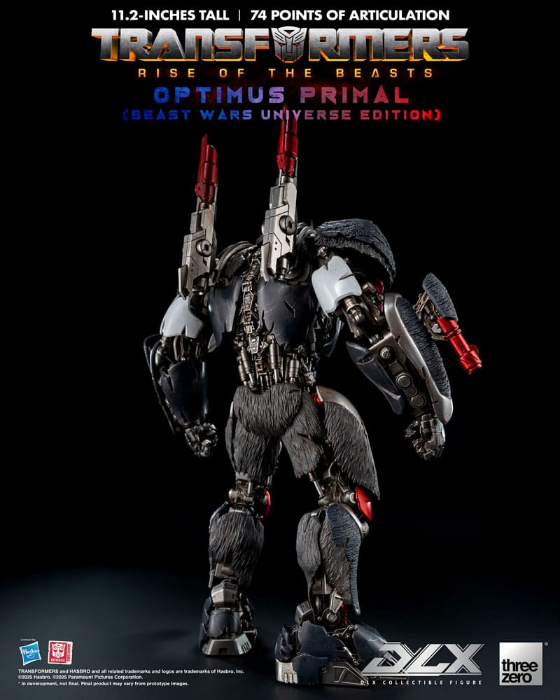 Transformers: Rise of the Beasts DLX Action Figur Optimus Primal (Beast Wars Universe Edition) 29 cm ThreeZero
